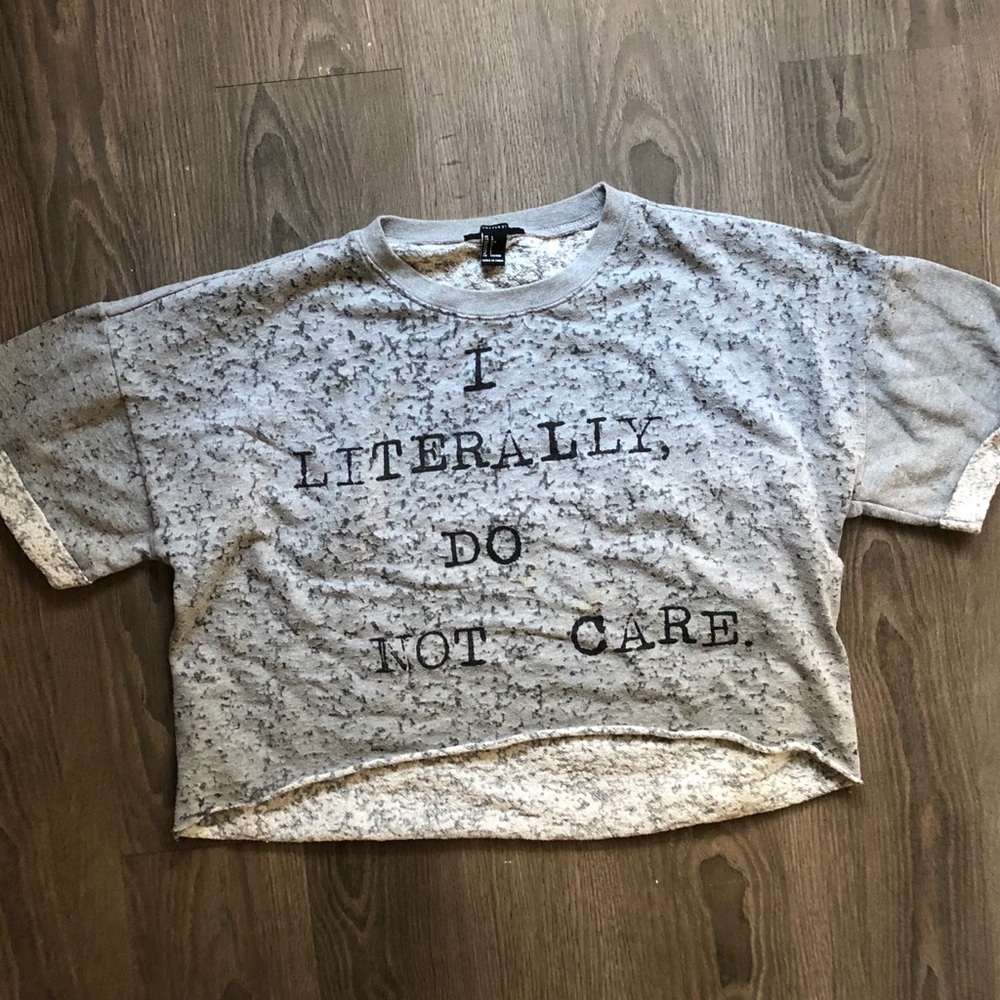 Graphic Crop Top